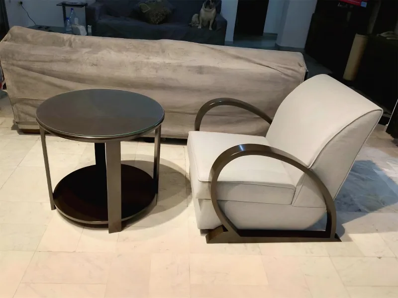 Living room furniture and woodwork by Yamout