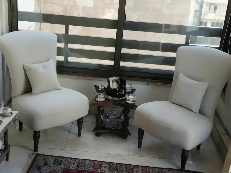 Living room furniture and woodwork by Yamout