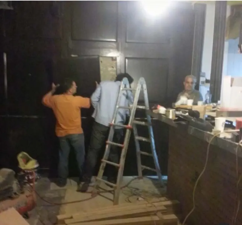 تجهيز داخلي لمطعم Classic Burger Joint من تنفيذ يموت